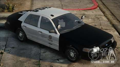 LAPD 2011 Ford Crown Victoria Slicktop para GTA San Andreas