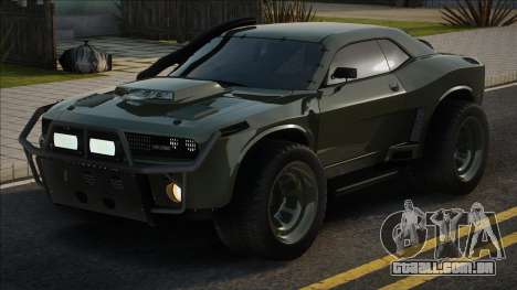 2010 Dodge Challenger SRT Military para GTA San Andreas