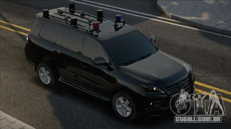 Lexus LX570 FBI para GTA San Andreas