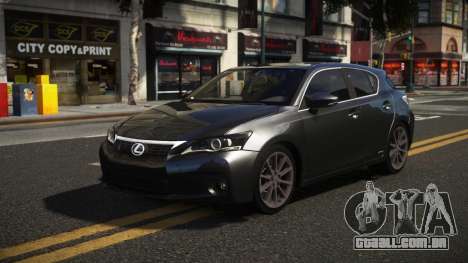 Lexus CT200H Musjey para GTA 4