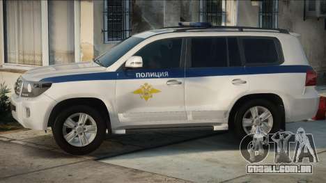 Toyota Land Cruiser 200 DPS Polícia para GTA San Andreas