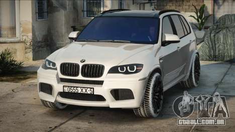 BMW X5m - White para GTA San Andreas