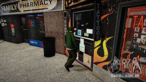 Remova o efeito de desbotamento ao entrar em int para GTA San Andreas