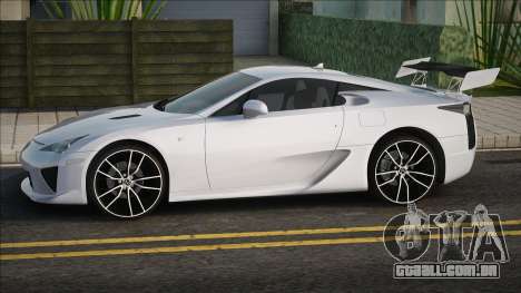 Lexus LFA 2010 White para GTA San Andreas