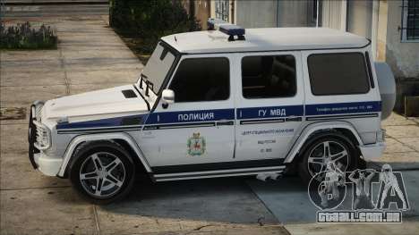 Mercedes-Benz G55 MIA Polícia para GTA San Andreas