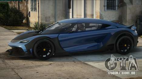 Koenigsegg Gemera Blue para GTA San Andreas