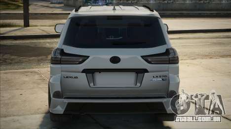 Lexus LX570 Black Edition S 2020 para GTA San Andreas