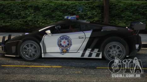 Lamborghini Galardo Turkish Cop para GTA San Andreas