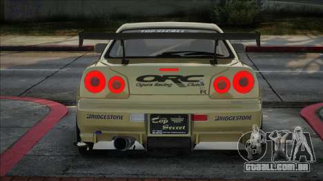 Nissan GTR-R34 TOP-SECRET Beerbaiyoke para GTA San Andreas