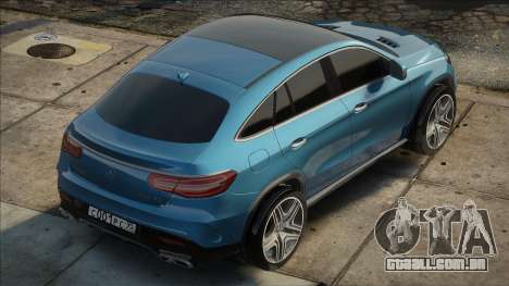 Mercedes-Benz GLE63 BLUE para GTA San Andreas