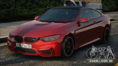 Bmw M4 2016 Red para GTA San Andreas