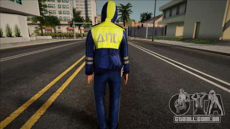 Inspetor da polícia de trânsito em uniforme de m para GTA San Andreas