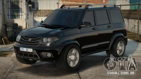 UAZ Patriot Preto para GTA San Andreas