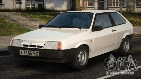 VAZ 2108 Branco (Estoque) para GTA San Andreas