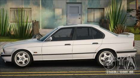 BMW M5 E34 White para GTA San Andreas