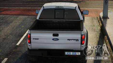 Ford RAPTOR White para GTA San Andreas