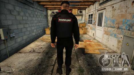 Pele de um policial em uma boina para GTA San Andreas