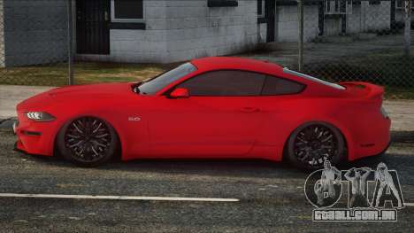 Ford Mustang GT Red para GTA San Andreas