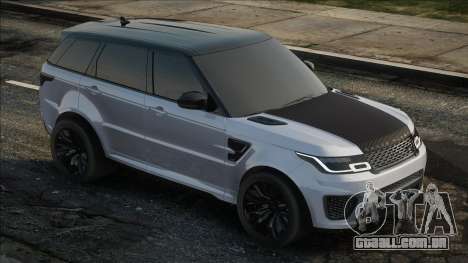 Range Rover SVR 2019 White para GTA San Andreas