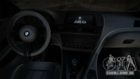 BMW M6 f13 Black para GTA San Andreas