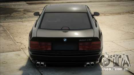 BMW 850CSI Blek para GTA San Andreas