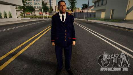 Um homem do Comitê de Investigação para GTA San Andreas