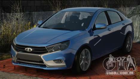 Lada Vesta Blu para GTA San Andreas