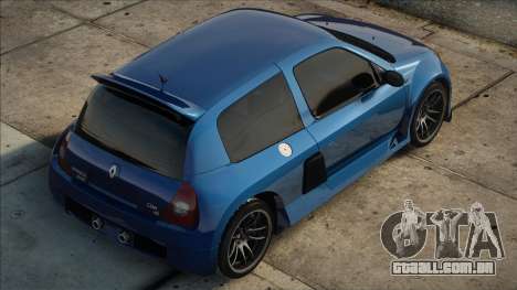 Renault Clio V6 Sport BLUE para GTA San Andreas