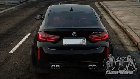 BMW X6M Black para GTA San Andreas