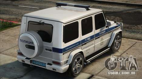 Mercedes-Benz G55 MIA Polícia para GTA San Andreas