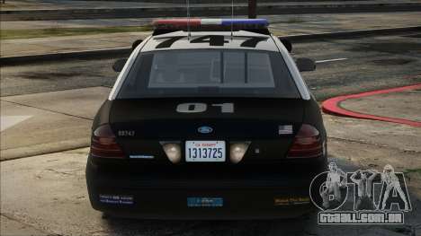 LAPD 2011 Ford Crown Victoria para GTA San Andreas