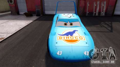 The King Disney Cars para GTA 4