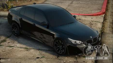 BMW M5 e60 Bllack para GTA San Andreas