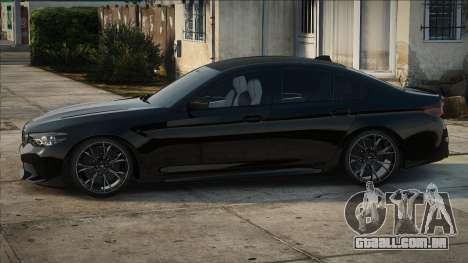 BMW M5 F90 Competition com iluminação interior para GTA San Andreas