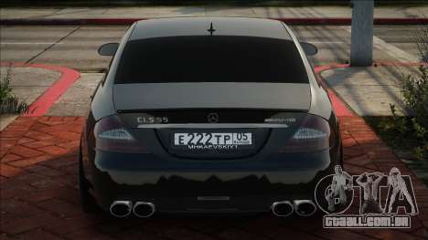 Mercedes CLS55 AMG Blek para GTA San Andreas