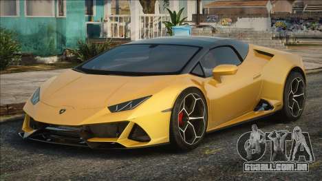 Lamborghini Huracan Evo Spyder 2019 Ye para GTA San Andreas