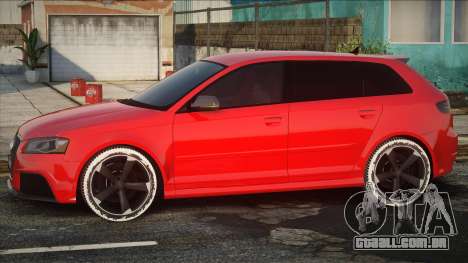 Audi RS3 Red para GTA San Andreas