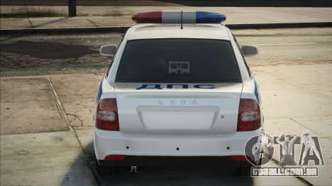 LADA Priora - polícia de trânsito em Arzamas para GTA San Andreas