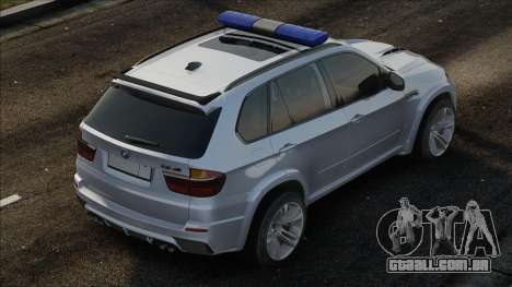 BMW X5 E70 Black Police para GTA San Andreas