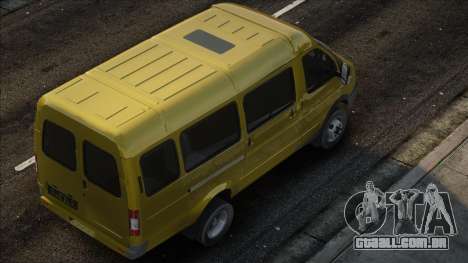 GAZelle 32217 Amarelo para GTA San Andreas