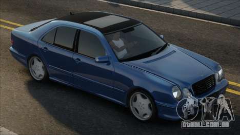 Mercedes-Benz e55 w210 Blue para GTA San Andreas