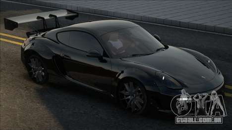 Porsche Cayman GTS 2015 Black para GTA San Andreas