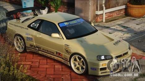 Nissan GTR-R34 TOP-SECRET Beerbaiyoke para GTA San Andreas