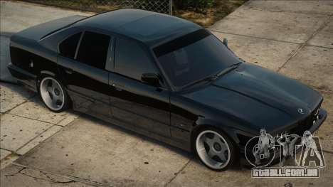 BMW E34 535i Black para GTA San Andreas