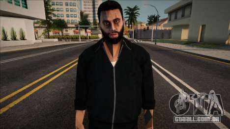 Um homem com barba e cicatrizes para GTA San Andreas