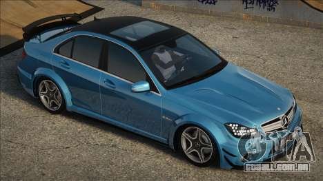 Mercedes-Benz C63 AMG Riot para GTA San Andreas