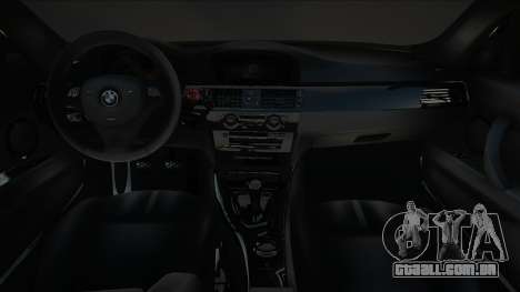 BMW M3 E92 Black para GTA San Andreas