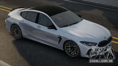 BMW M8 Gran Coupé Branco para GTA San Andreas