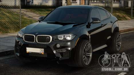 BMW X6M Black para GTA San Andreas