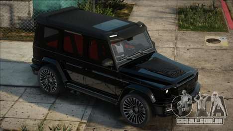 Mercedes-Benz G65 Gronos Mansory Blek para GTA San Andreas